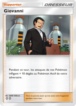 Carte Giovanni pour les meilleurs decks Pokémon TCG Pocket