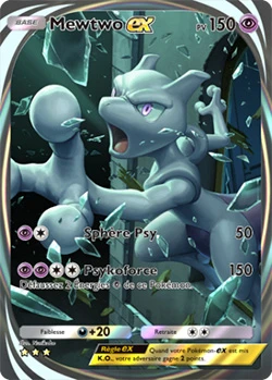 Mewtwo ex Full Art immersive