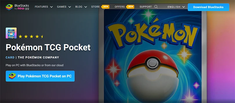 Play Pokémon TCG Pocket on PC with BlueStacks