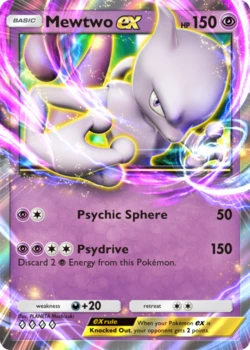 Mewtu-EX-Karte für die Pokémon TCG Pocket Tierlist