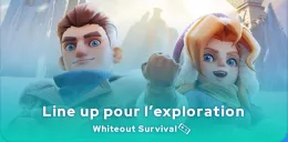 Line up pour l'exploration dans Whiteout Survival