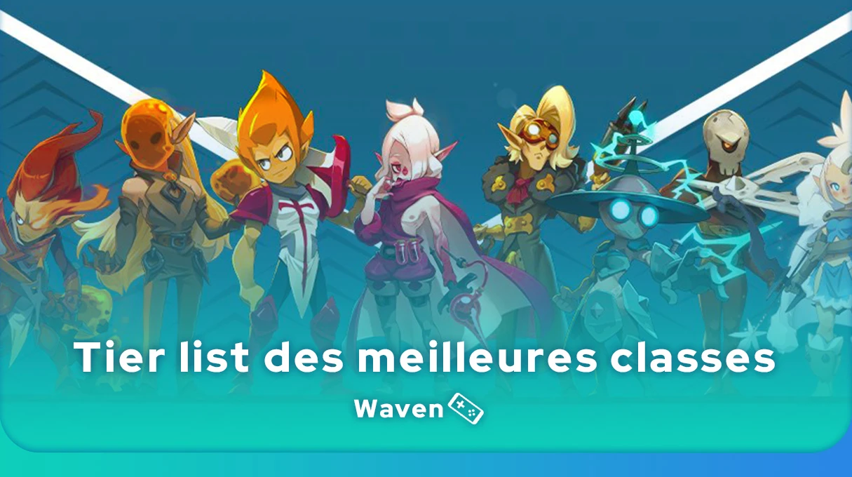 Exemples de meilleures classes de la tier list Waven