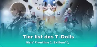 Tier list Girls’ Frontline 2: Exilium