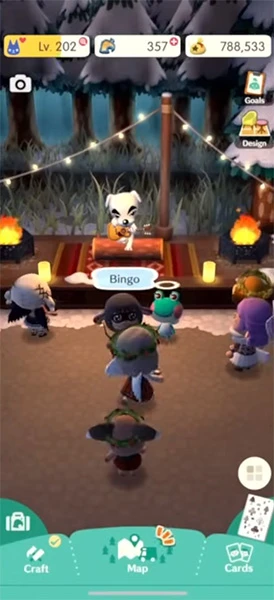 Kéké la Glisse Animal Crossing : Pocket Camp Complete