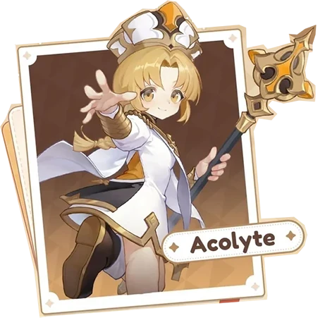 L'Acolyte, le meilleur healer de la tier list Go Go Muffin