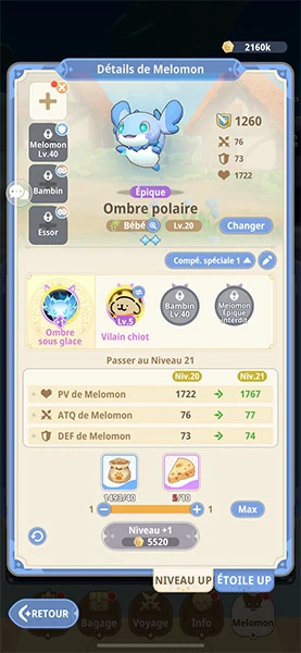 Comment améliorer les Melomon dans Go Go Muffin