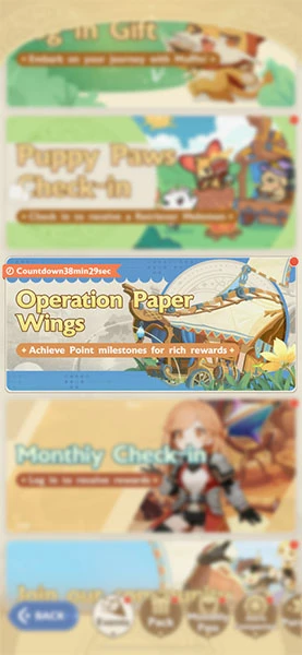 Go Go Muffin's Operation Paper Wings event