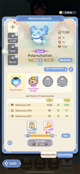 Verbessern der Melomon von Go Go Muffin