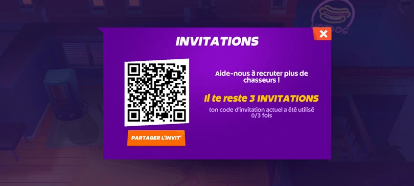 invitation mo.co par un joueur