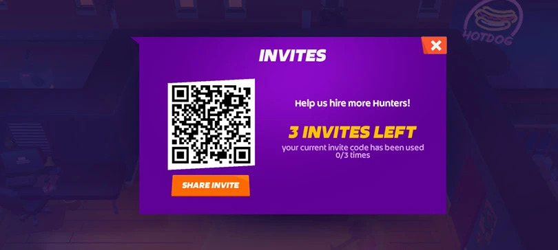 mo.co invite code durch einen Spieler