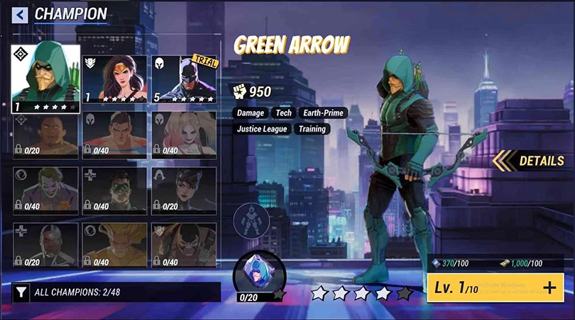The advantages of playing DC: Dark Legion on PC and Mac
