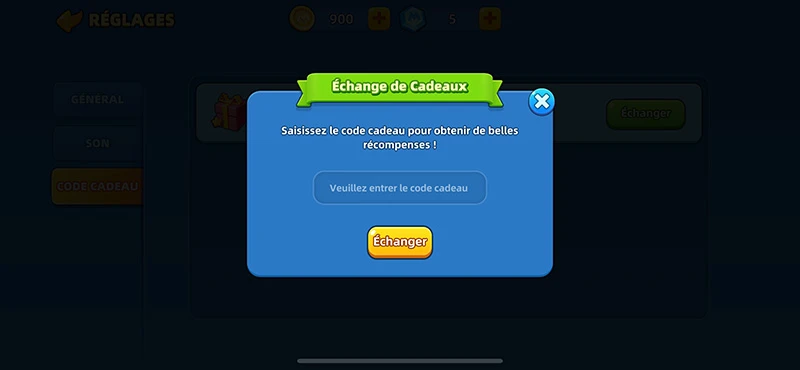 Entrer les codes Uno Mobile