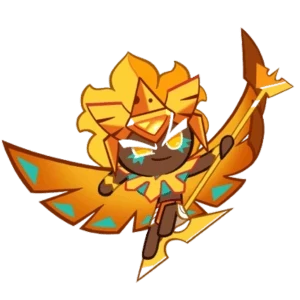 Golden cheese cookie