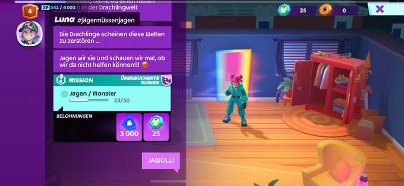 Verdienen von lXO in mo.co