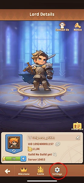 Top Heroes code settings