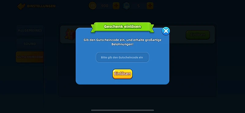 Uno Mobile Codes eingeben