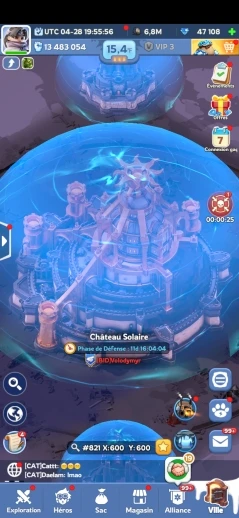 Evènement Chateau Solaire de Whiteout Survival