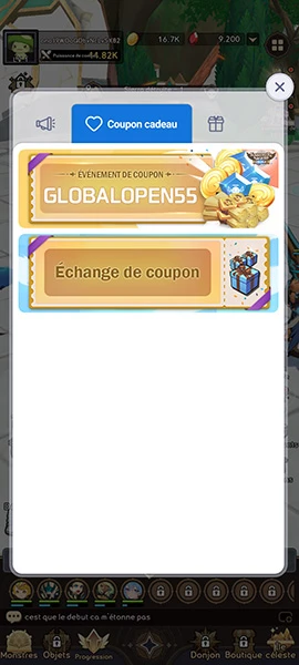 Entrer les codes SW Rush