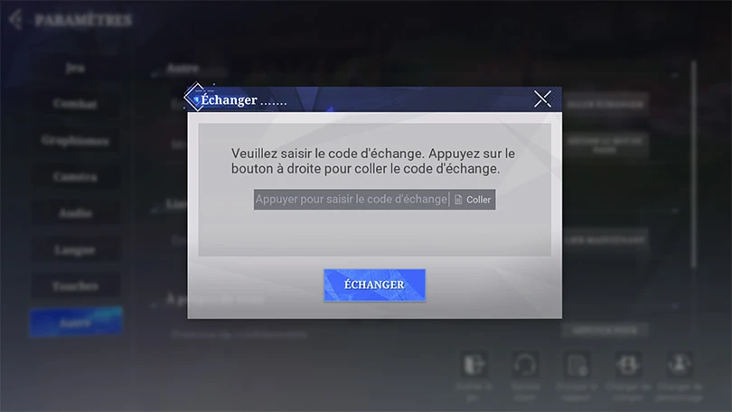Récupérer les codes Crystal of Atlan