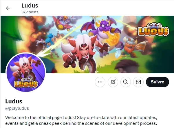 Les codes Ludus Merge Arena sur Twitter