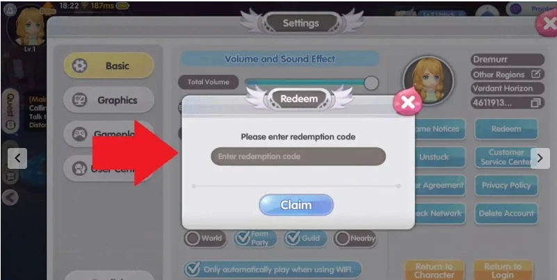 Entrer les codes Ragnarok X: Next Generation