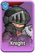 Knight de la tier list Top Heroes