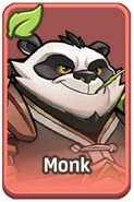 Monk de la tier list Top Heroes