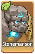 Stonemason de la tier list top heroes