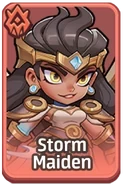 Storm Maiden de la tier list Top Heroes