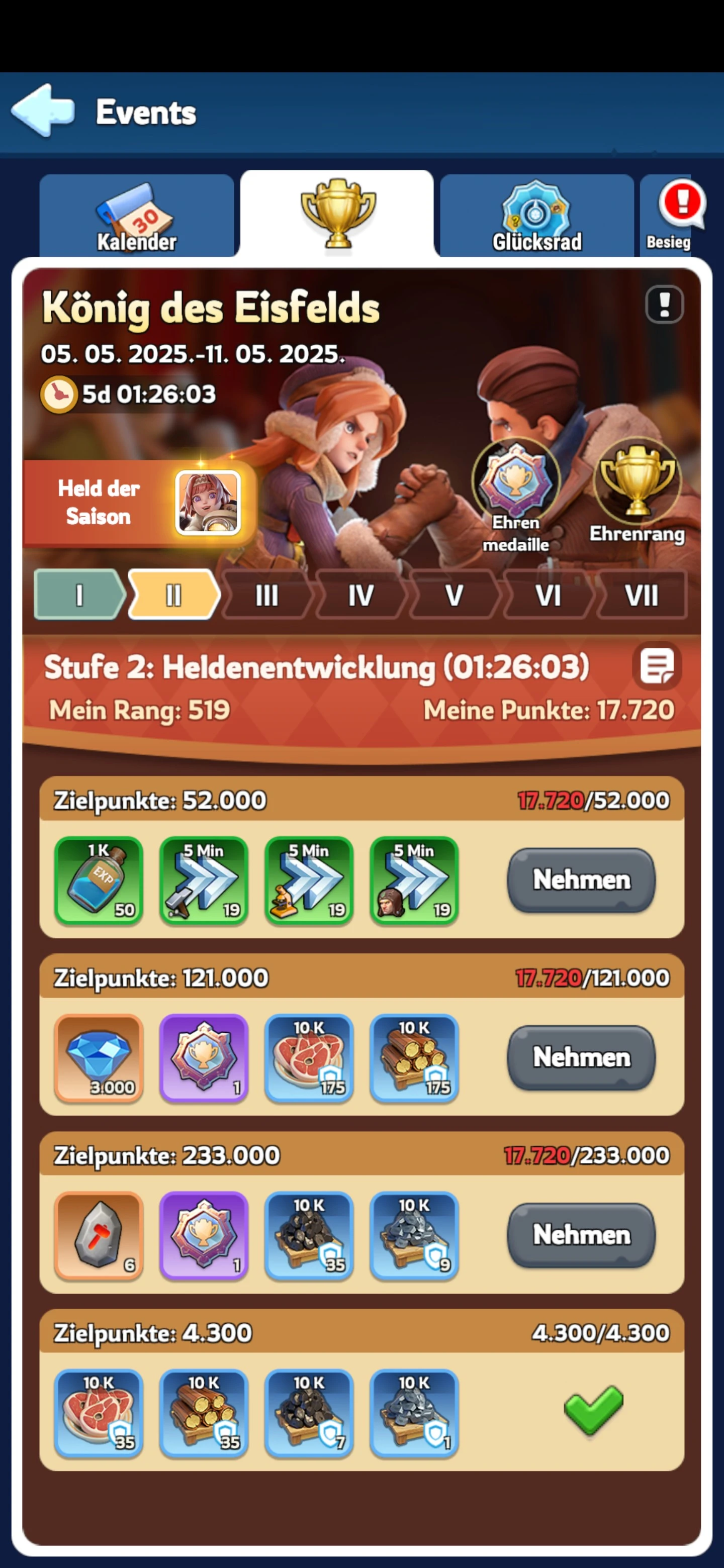 Whiteout Survival König des Eisfelds