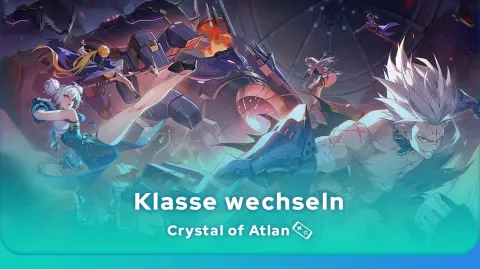 Klasse wechseln in Crystal of Atlan