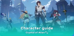 Crystal of Atlan characters
