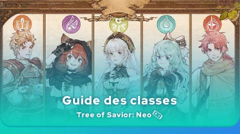 classes de Tree of Savior: NEO