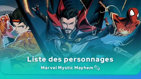 Personnages de Marvel Mystic Mayhem