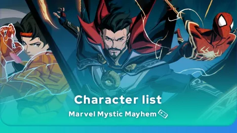Marvel Mystic Mayhem characters
