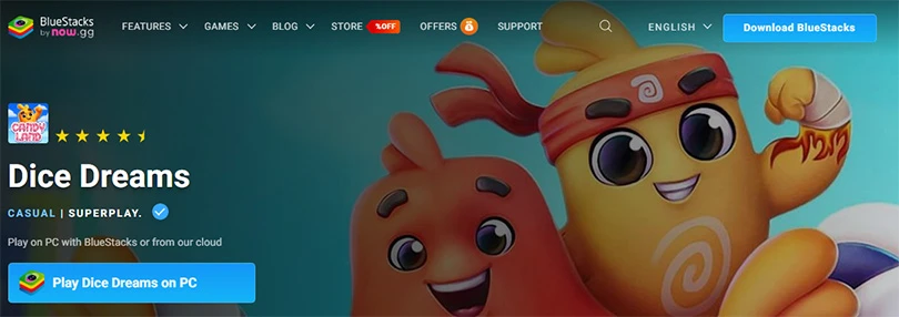 Play Dice Dreams on PC with BlueStacks