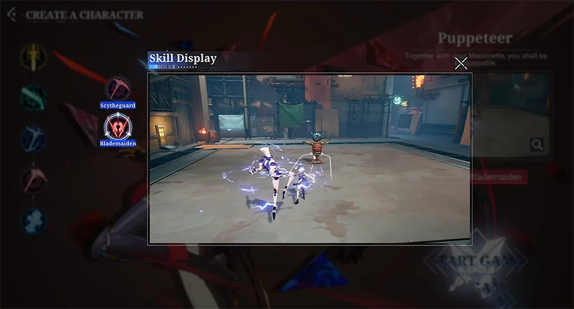 Crystal of Atlan character gameplay descriptions