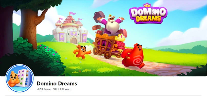 Links to free Domino Dreams coins on Facebook