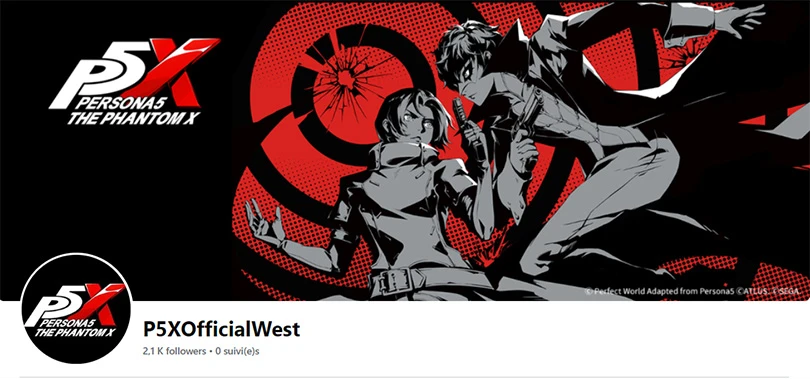 P5X gift codes on Facebook