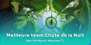 Meilleure team Chute de la Nuit de Marvel Mystic Mayhem
