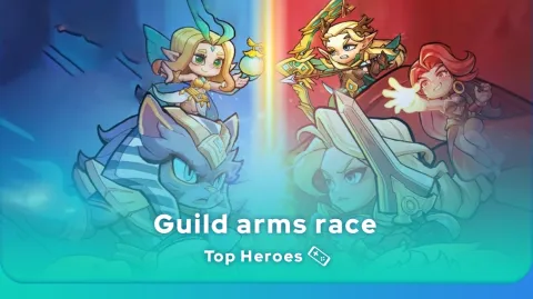 Top Heroes guild arms race