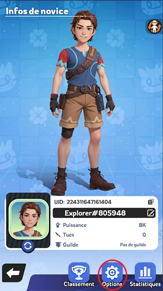Option de Palmon Survival