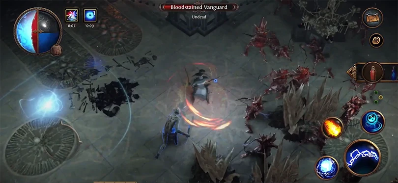 Gameplay de Path of Exile Mobile
