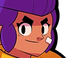 Shelly from Brawl Stars