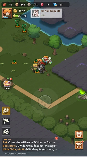 Top Heroes quests