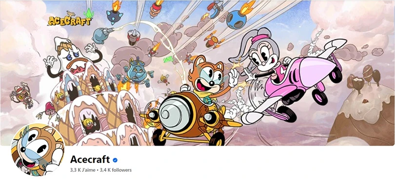Acecraft-Codes auf Facebook