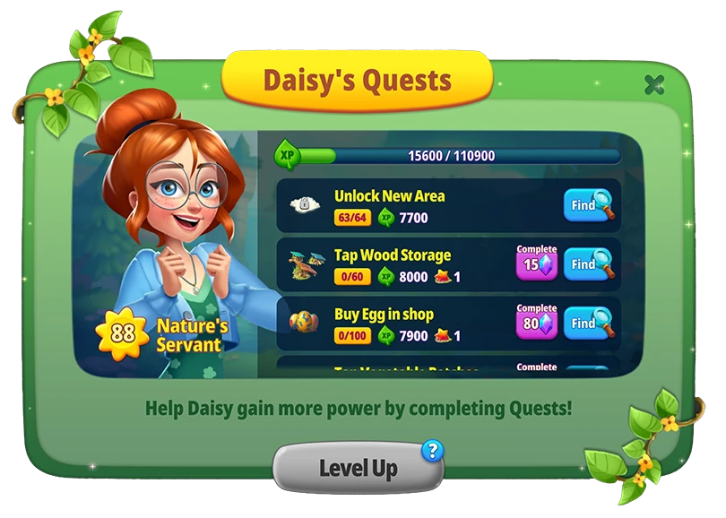 Quests abschließen, um kostenlose Edelsteine zu erhalten