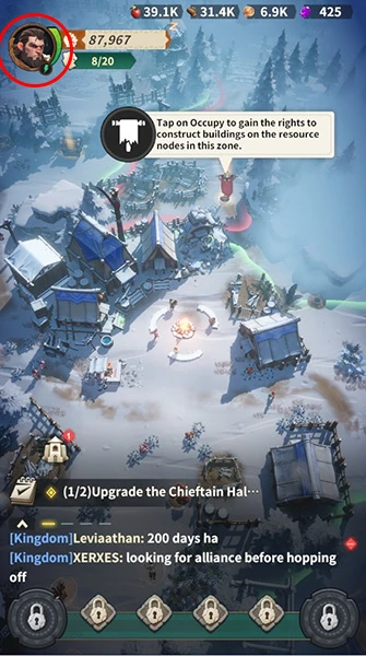 Fate War menu