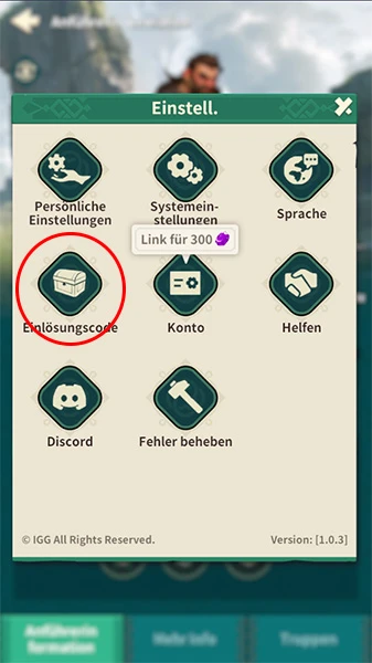 Ikone der Fate War Codes