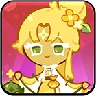 Goldblüten-Cookie